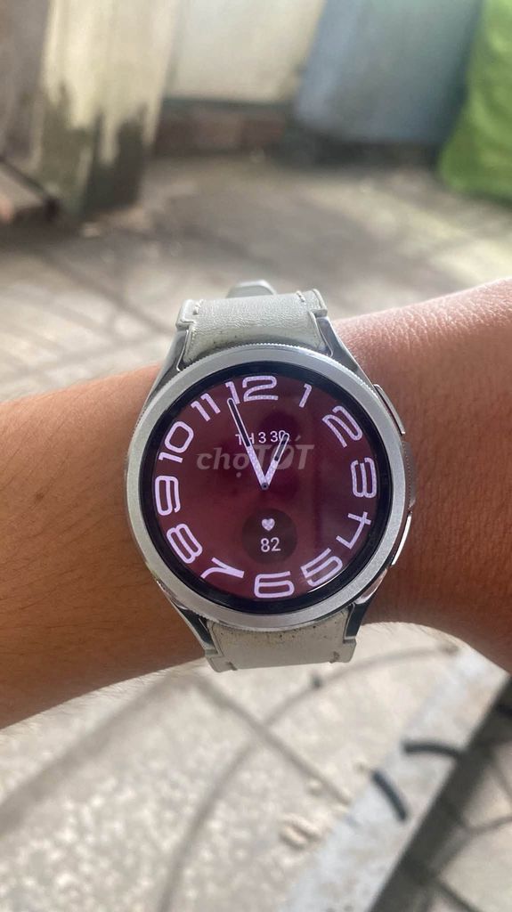 Samsung Watch 6 Trắng. Mua bán Thiết bị đeo thông minh tại Quận 1 Tp Hồ Chí Minh được đăng bởi Hội Đồ Điện Tử hình 1
