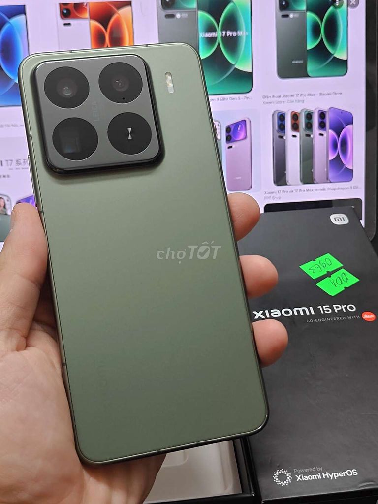Xiaomi 15 Pro 256GB Xanh lá. Mua bán Điện thoại tại Quận Hà Đông Hà Nội được đăng bởi Tài hình 1