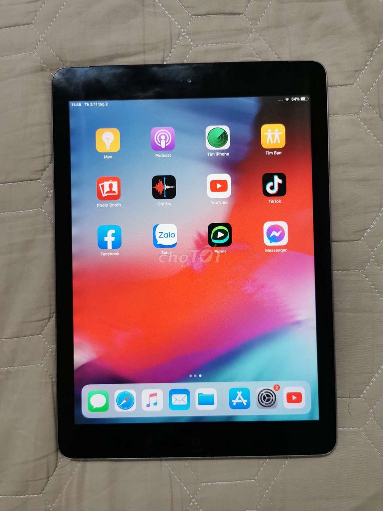 Ipad Air 64g có 4g không icloud