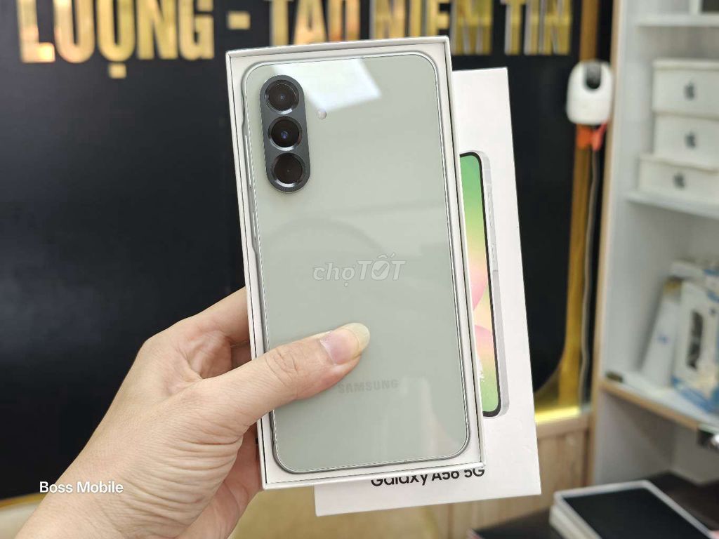 Samsung A56 5G 128GB xanh đẹp keng chính hãng. Mua bán Điện thoại tại Quận Hai Bà Trưng Hà Nội được đăng bởi Boss Mobile hình 1