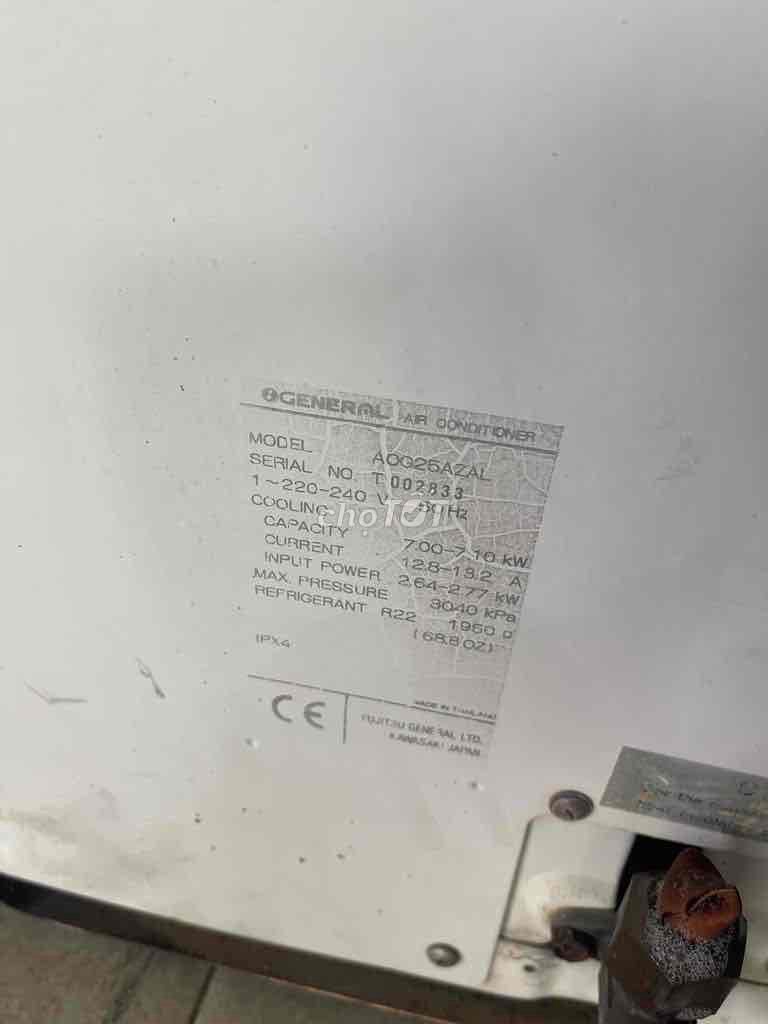 cục nóng general  (lốc bitton  2.5hp). Mua bán Máy lạnh, điều hoà tại Quận Thanh Khê Đà Nẵng được đăng bởi Nguyễn thị yến lâm hình 3