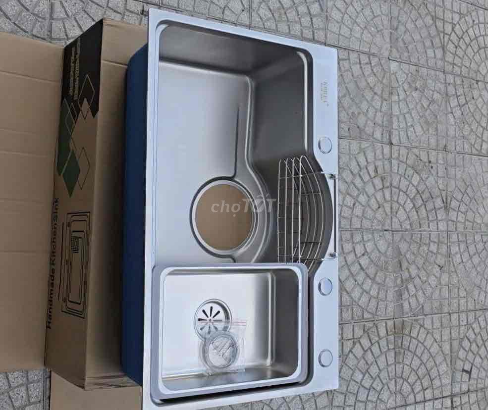 Chậu rửa chén Inox 304 75x46cm dày 5ly Mới 100%. Mua bán Dụng cụ nhà bếp tại Quận Hải Châu Đà Nẵng được đăng bởi THIẾT BỊ GIA DỤNG HÀNG CHÍNH HÃNG hình 1
