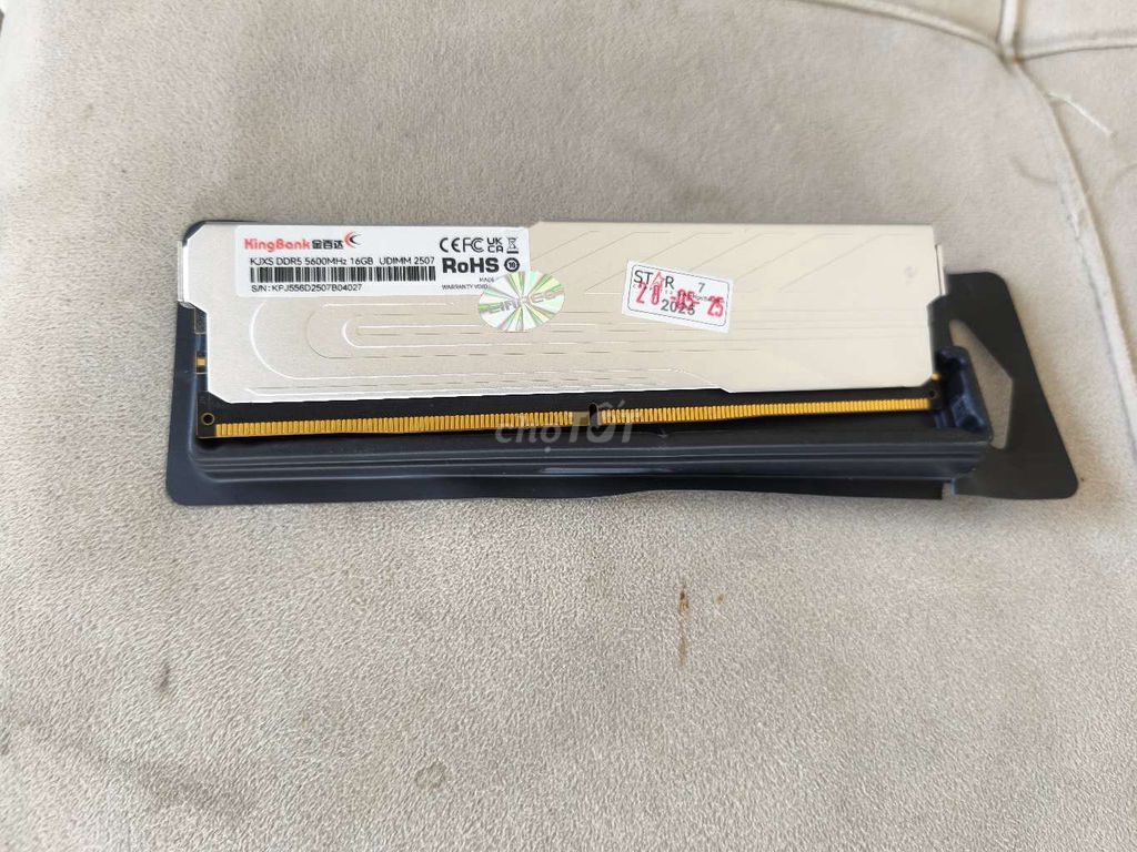 RAM KingBank KJXS DDR5 16GB. Mua bán Linh kiện (RAM, Card...) tại Huyện Gò Dầu Tây Ninh được đăng bởi Trần Thanh hình 1