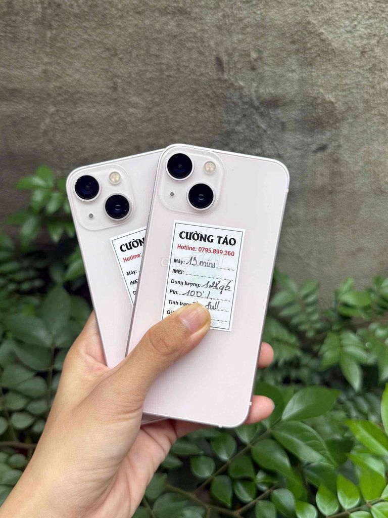 iPhone 13 mini 128GB Hồng 98% đẹp. Mua bán Điện thoại tại Quận 12 Tp Hồ Chí Minh được đăng bởi Chí Cường  hình 1