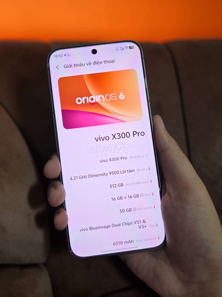 Vivo X300 Pro 512GB Xám. Mua bán Điện thoại tại Quận 10 Tp Hồ Chí Minh được đăng bởi NaMobile hình 1