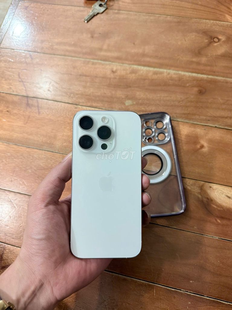 iPhone 15 Pro 256GB Trắng quốc tế đẹp98% full face. Mua bán Điện thoại tại Quận Nam Từ Liêm Hà Nội được đăng bởi Hoàng hình 1