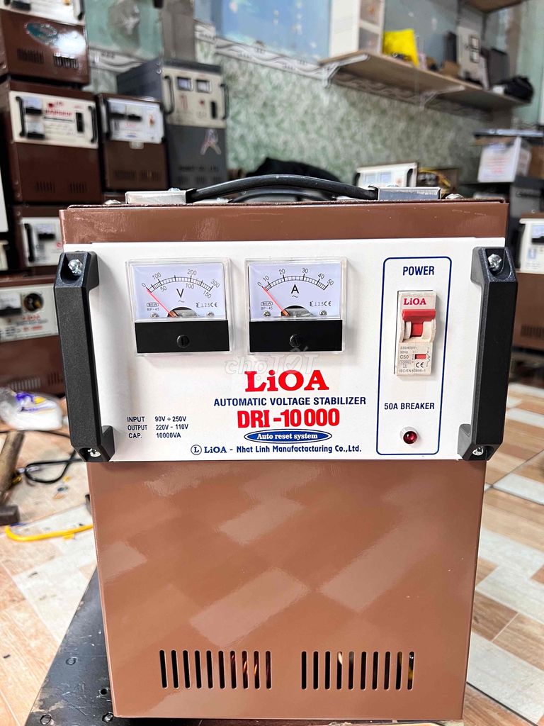 Ổn áp Lioa DRI-10000 dãi 90v-250v nguyên zin. Mua bán Đồ chuyên dụng, Giống nuôi trồng tại Quận Bình Tân Tp Hồ Chí Minh được đăng bởi  ổn áp cũ bình tân  hình 1