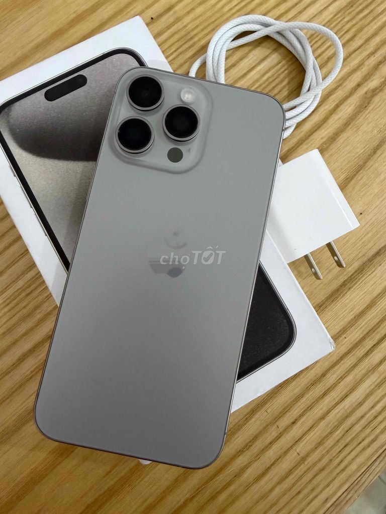 iPhone 15 Pro Max 256GB Quốc tế còn bh 5Th. Mua bán Điện thoại tại Thành phố Vũng Tàu Bà Rịa - Vũng Tàu được đăng bởi Nguyễn Minh hình 1