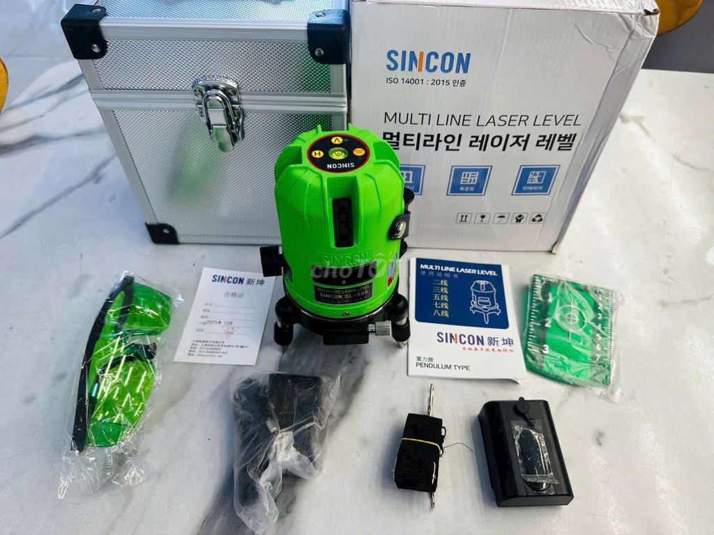 Máy cân bằng laser Sincon SL-555 Xanh lá. Mua bán Đồ chuyên dụng, Giống nuôi trồng tại Quận Cẩm Lệ Đà Nẵng được đăng bởi anh phú hình 1