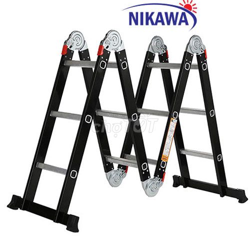 THANG NHÔM GẮP ĐA NĂNG NIKAWA NKG-43. Mua bán Nội thất, đồ gia dụng khác tại Quận Kiến An Hải Phòng được đăng bởi  Công ty HÀ MINH TÂM  hình 1
