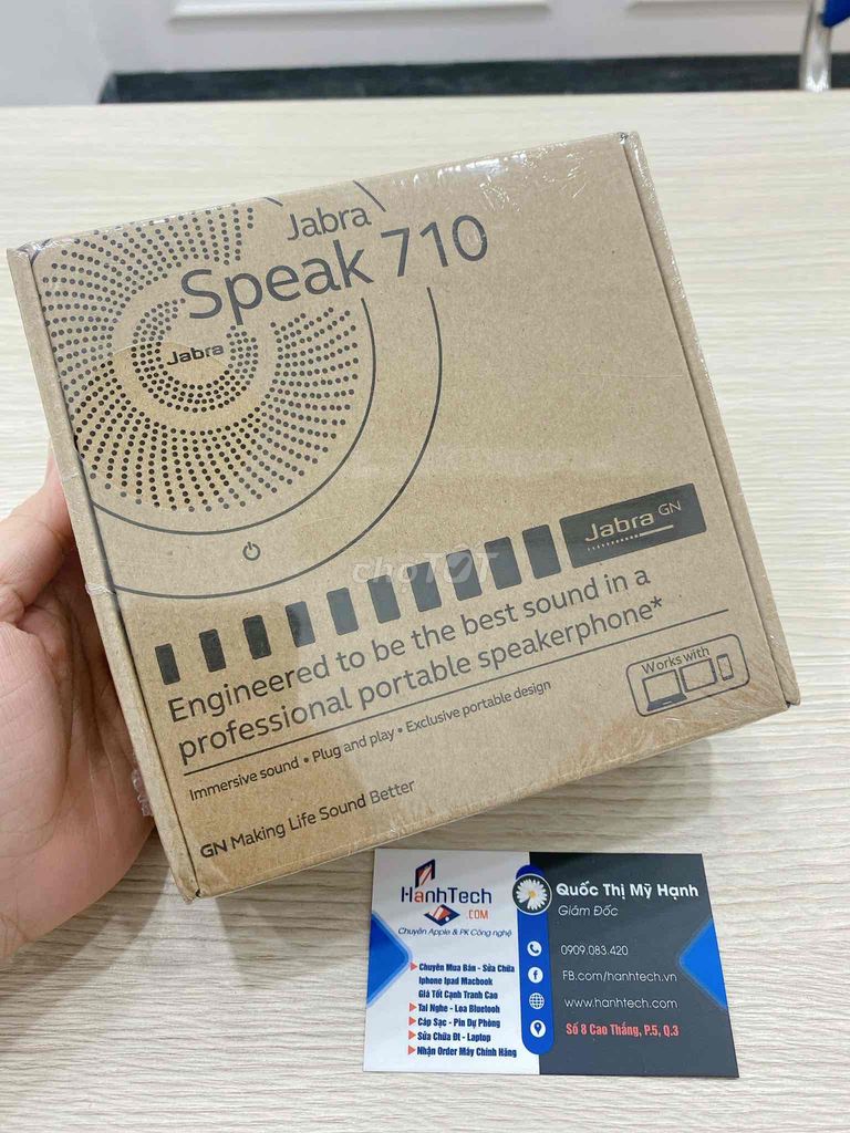 Loa phòng họp Jabra Speak 710 MS/UC BH 24 tháng. Mua bán Tivi, Âm thanh tại Quận 3 Tp Hồ Chí Minh được đăng bởi Hạnh Tech hình 4