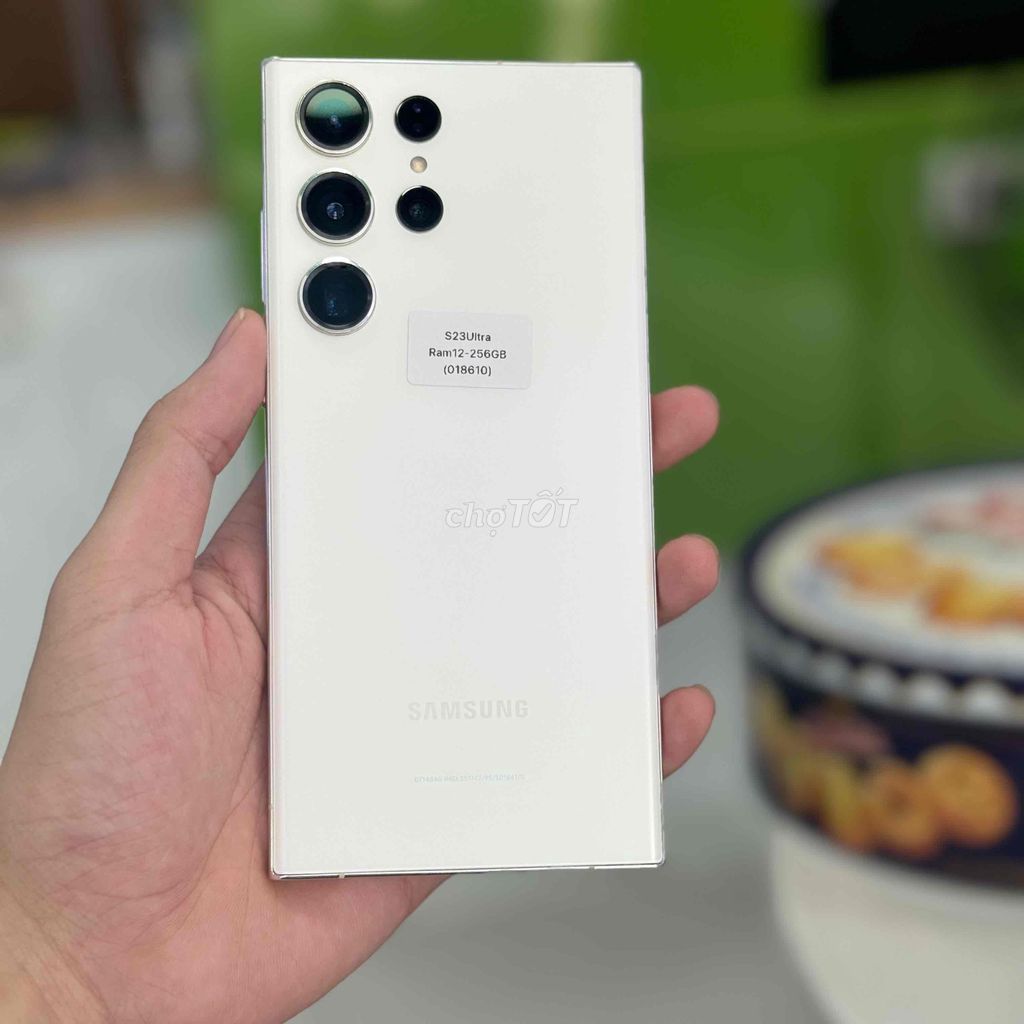 📲 Samsung S23 Ultra 256GB Trắng Likenew 99%. Mua bán Điện thoại tại Quận Ngô Quyền Hải Phòng được đăng bởi TRAN SONG HA hình 1