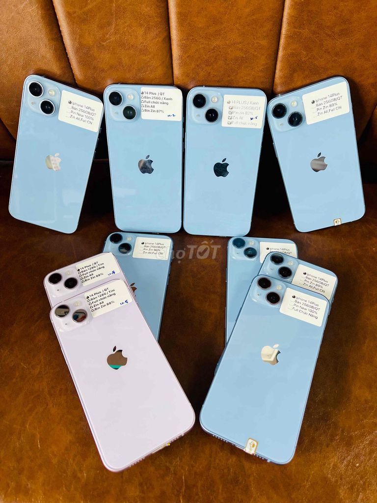 Apple iPhone 14 Plus 128GB Xanh Tím Đã qua sử dụng. Mua bán Điện thoại tại Thành phố Huế Thừa Thiên Huế được đăng bởi Hoàng Công khả  hình 1
