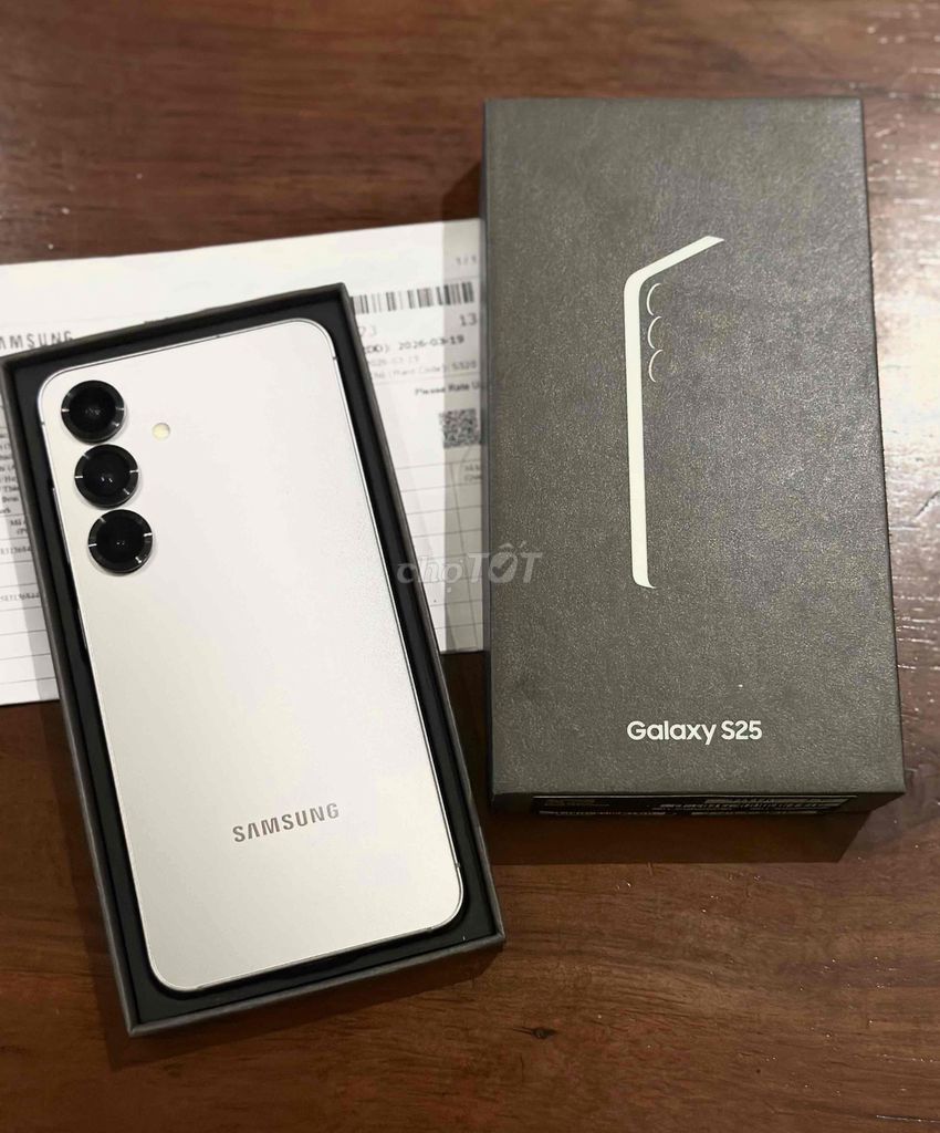 Samsung Galaxy S25 512GB Bạc mới. Mua bán Điện thoại tại Quận Hà Đông Hà Nội được đăng bởi Trung Nguyễn hình 1