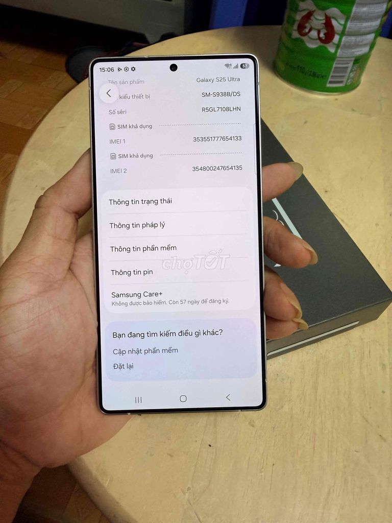 Samsung Galaxy S25 Ultra 256GB Trắng Titan Như mới. Mua bán Điện thoại tại Quận 6 Tp Hồ Chí Minh được đăng bởi Phương Nghi Mobille hình 1