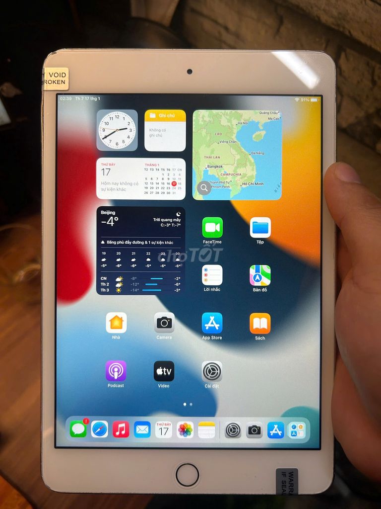 Ipad mini 128GB Wifi. Máy dung lượng cao, ship HN. Mua bán Máy tính bảng tại Quận Hai Bà Trưng Hà Nội được đăng bởi Đỗ Trung Hiếu hình 1