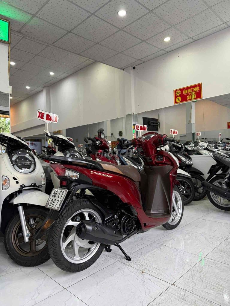 VISION 2019. Khoá Smakey - Xe Zin - Áo Trùm Keo. Mua bán Xe máy tại Thành phố Rạch Giá Kiên Giang được đăng bởi XE MÁY CŨ TÂN 128 hình 8