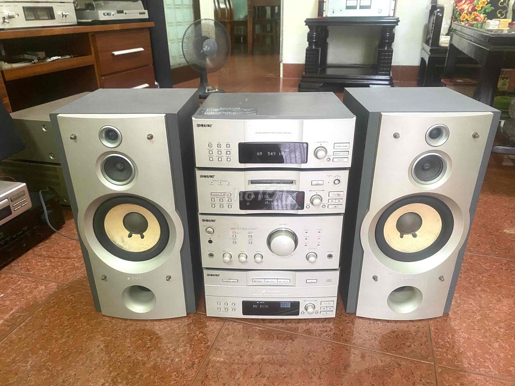 Dàn âm thanh Sony MD-77 Bạc 100V. Mua bán Tivi, Âm thanh tại Quận Lê Chân Hải Phòng được đăng bởi nguyễn đình trung hình 1