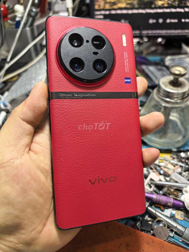 Vivo X90 Pro Plus Đỏ. Mua bán Điện thoại tại Quận Bình Thuỷ Cần Thơ được đăng bởi PHÚC hình 1