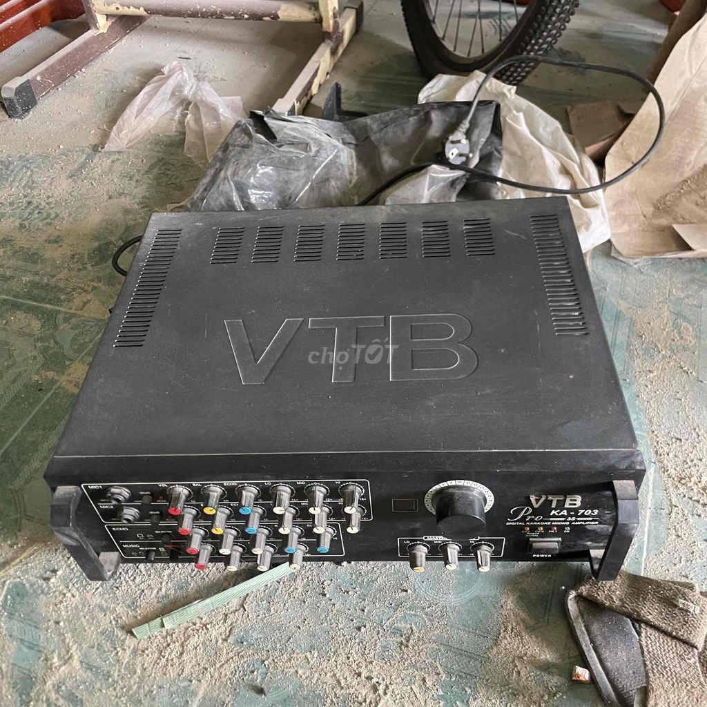 Amply karaoke VTB KA-703 Đen. Mua bán Tivi, Âm thanh tại Thành phố Nha Trang Khánh Hòa được đăng bởi Đỗ Thanh Sang hình 1