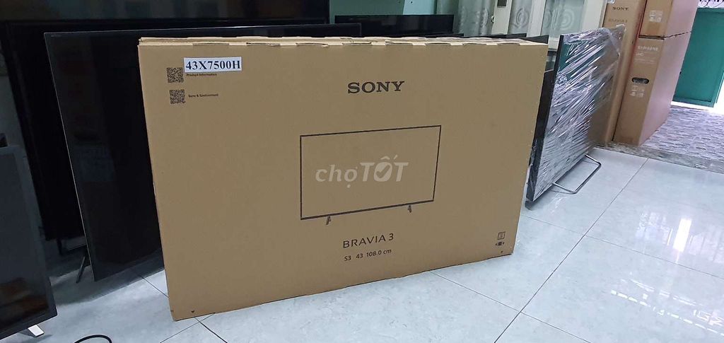 Tv. 4k. Giọng Nói. Sony 43x7500H.Full.box. Mới 99%. Mua bán Tivi, Âm thanh tại Quận 8 Tp Hồ Chí Minh được đăng bởi TIẾN •••>>  PHẠM THẾ HIỂN. Q8 hình 1