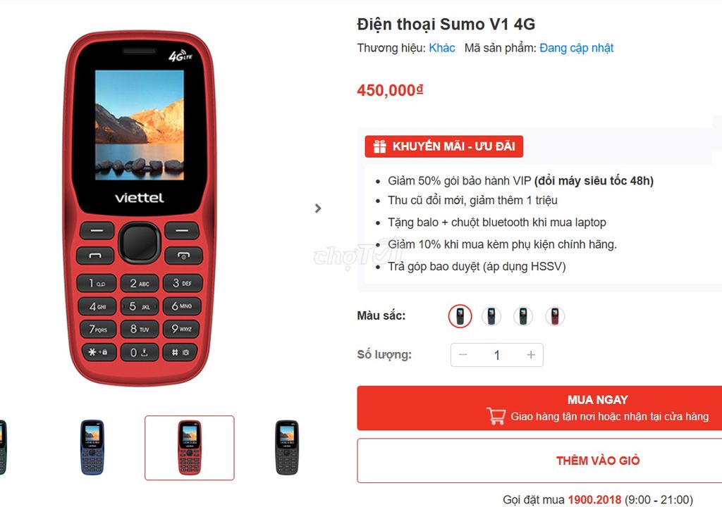ĐT cục gạch Viettel Sumo 4G V1 dùng ngon. Mua bán Điện thoại tại Quận Thanh Xuân Hà Nội được đăng bởi Công hình 1