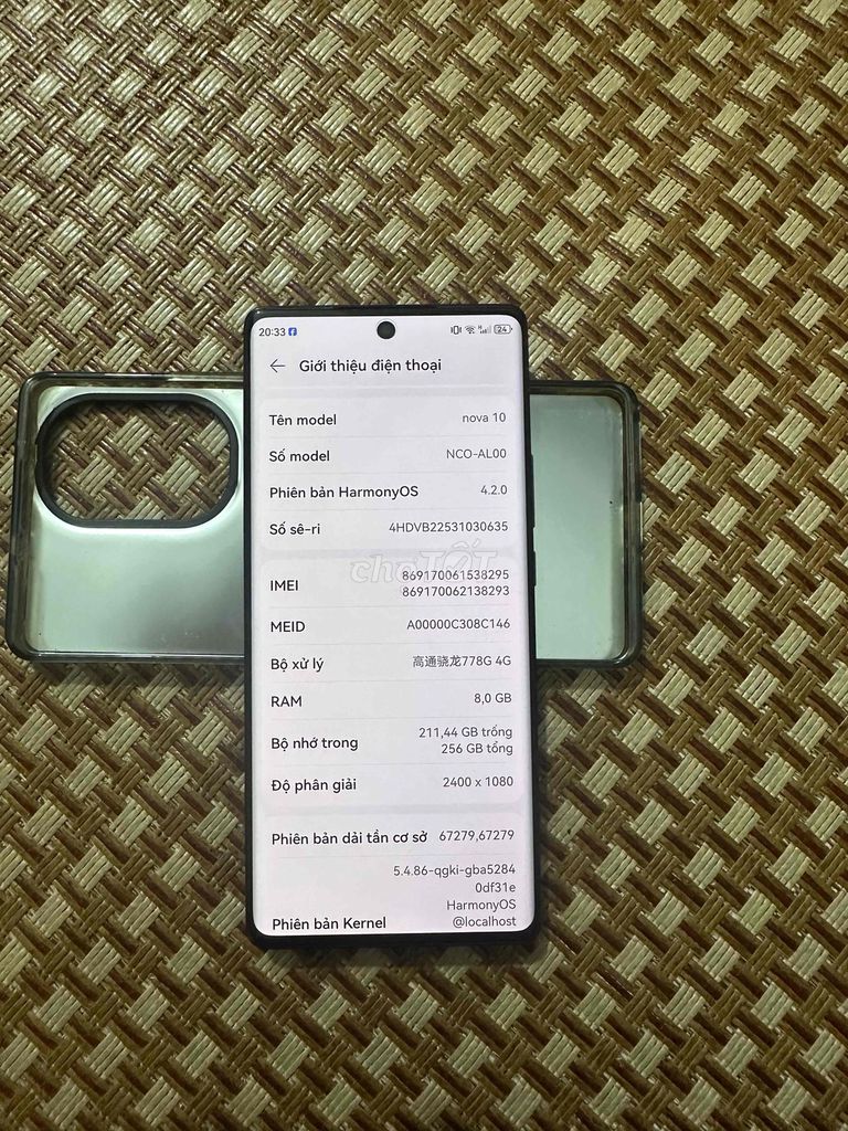 Huawei nova 10 256GB Đen. Mua bán Điện thoại tại Quận Hà Đông Hà Nội được đăng bởi bảo hình 1