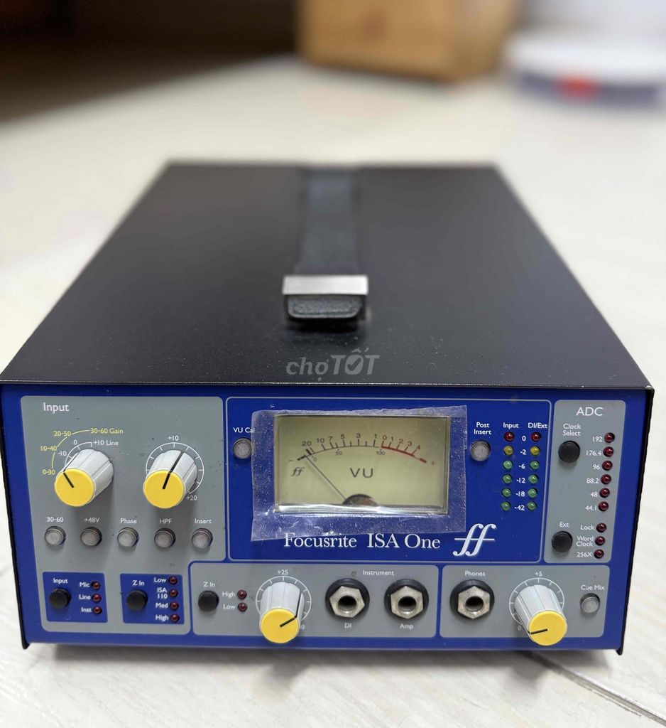 Preamp Focusrite ISA One Đen. Mua bán Tivi, Âm thanh tại Quận 1 Tp Hồ Chí Minh được đăng bởi CHỢ ĐIỆN TỬ hình 1