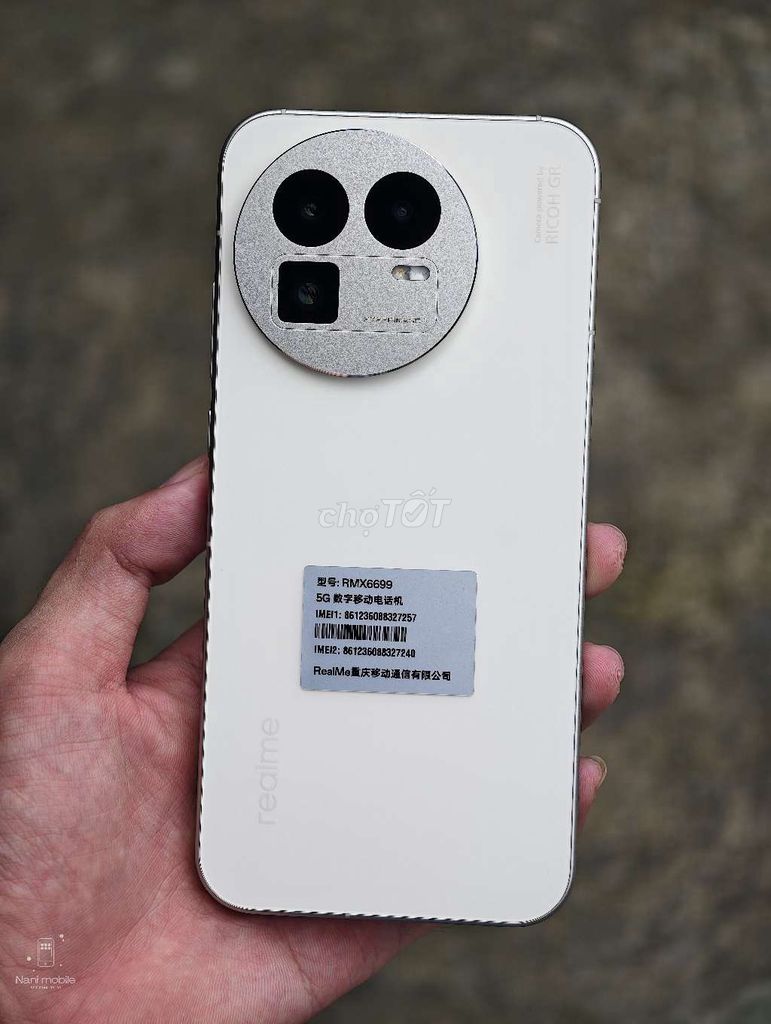 Realme GT 8 256GB Trắng. Mua bán Điện thoại tại Thành phố Thủ Đức Tp Hồ Chí Minh được đăng bởi NANI MOBILE hình 1