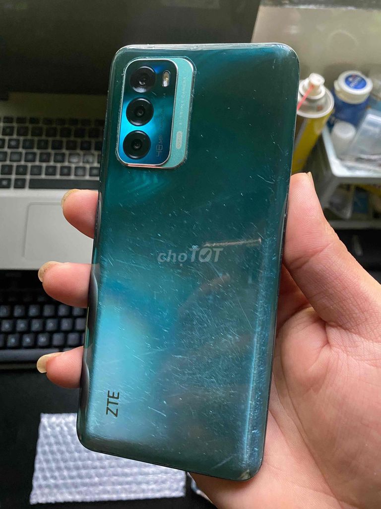 ZTE Blade V40 128GB Xanh. Mua bán Điện thoại tại Huyện Chợ Gạo Tiền Giang được đăng bởi Trường ĐTDĐ hình 1