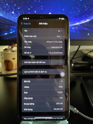 iPhone 11 Pro Max lock 256GB. Mua bán Điện thoại tại Quận Tân Bình Tp Hồ Chí Minh được đăng bởi Nguyễn An