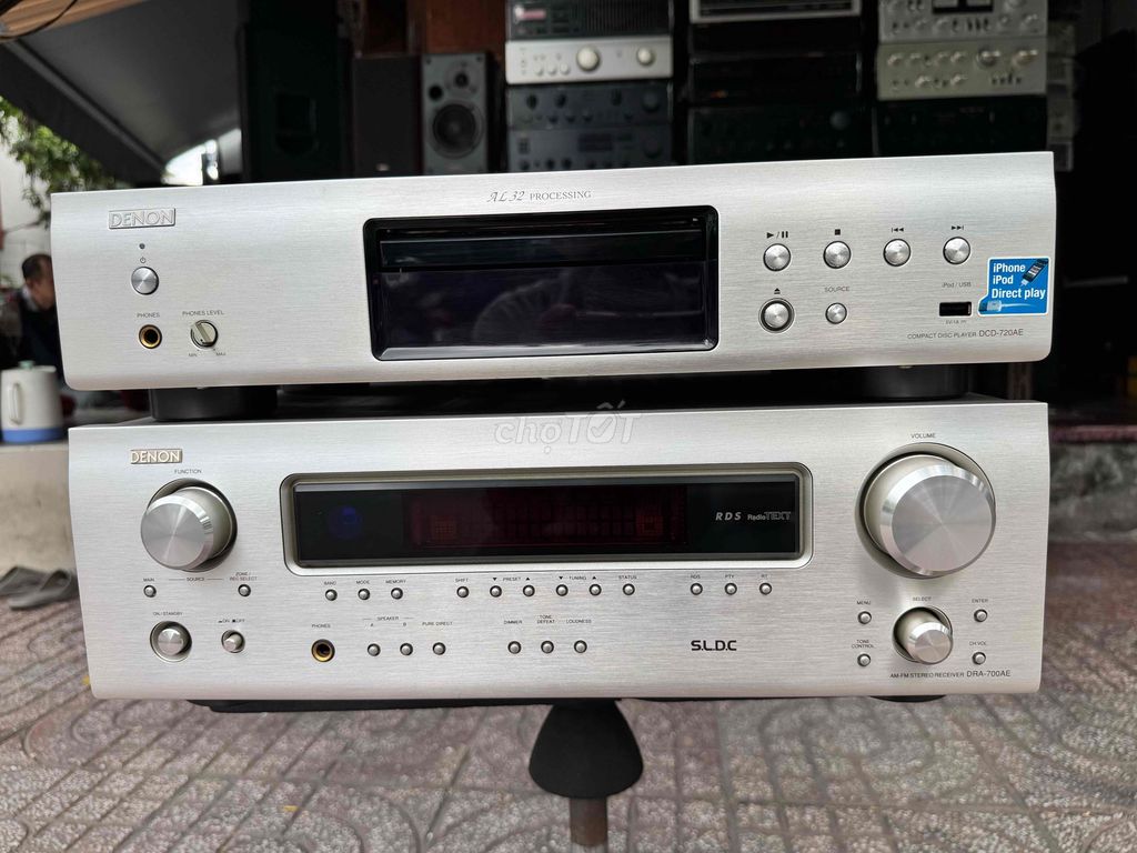 Đầu CD Denon DCD-720AE ampli denon DRA 700AE. Mua bán Tivi, Âm thanh tại Quận 11 Tp Hồ Chí Minh được đăng bởi Trương Ngọc thông hình 1