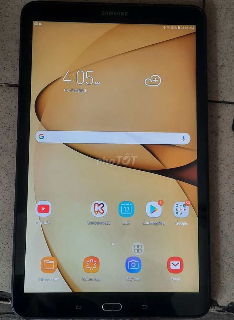 Samsung Galaxy Tab A T585 16GB Đen. Mua bán Máy tính bảng tại Quận 10 Tp Hồ Chí Minh được đăng bởi huỳnh  hình 1