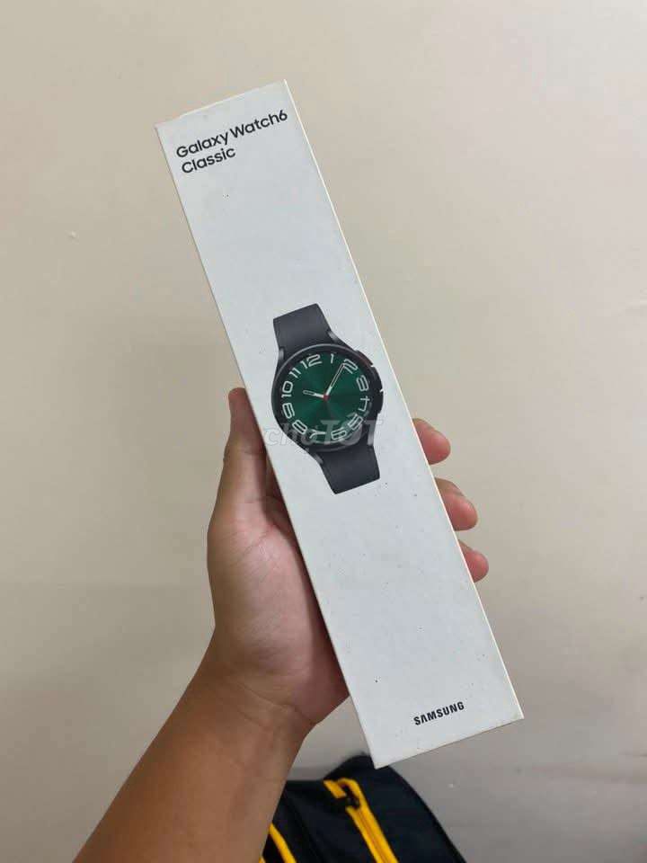 Samsung Galaxy Watch6 Classic 47mm Đen. Mua bán Thiết bị đeo thông minh tại Quận Thanh Xuân Hà Nội được đăng bởi Lý Quang Dũng hình 1