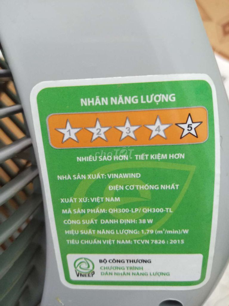 Quạt hộp Vinawind QH300-LP Trắng. Mua bán Quạt tại Quận Ba Đình Hà Nội được đăng bởi NGUYỄN VĂN AN hình 1