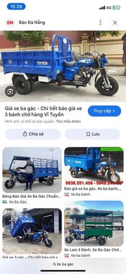 bán xe ba gác 15tr. Mua bán Phương tiện khác tại Huyện Nhà Bè Tp Hồ Chí Minh được đăng bởi Truong Thinh