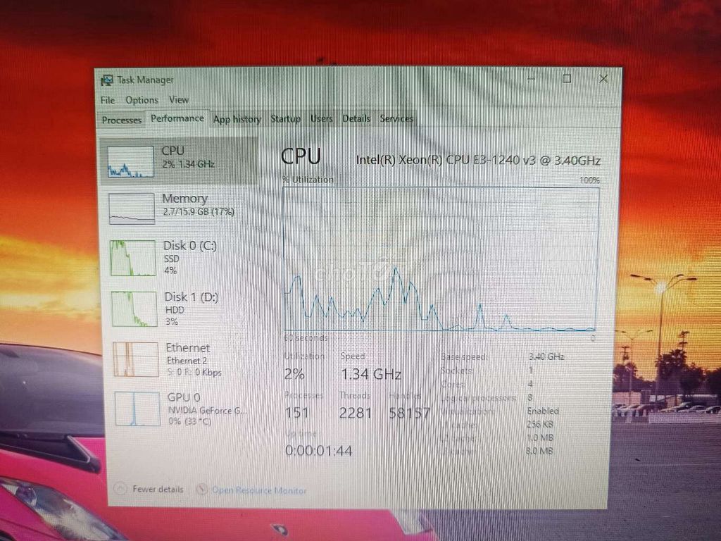 Dell OptiPlex i5-1240 v3 16GB GTX 1050 Ti. Mua bán Máy tính để bàn tại Huyện Châu Thành Bến Tre được đăng bởi Ân Trần hình 1