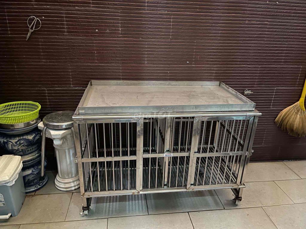 Chuồng thú cưng inox. Mua bán Phụ kiện, Thức ăn, Dịch vụ tại Quận 8 Tp Hồ Chí Minh được đăng bởi Pé Heo hình 1