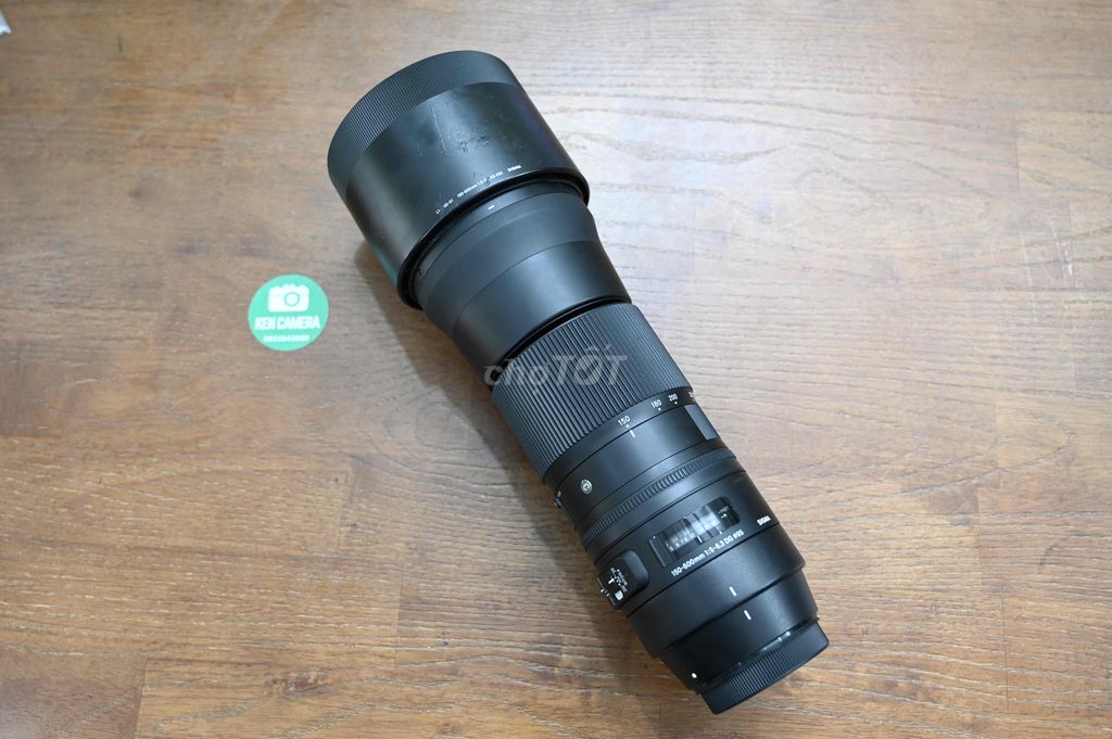 Ống kính Simga 150 600 Canon Bản Contemporary