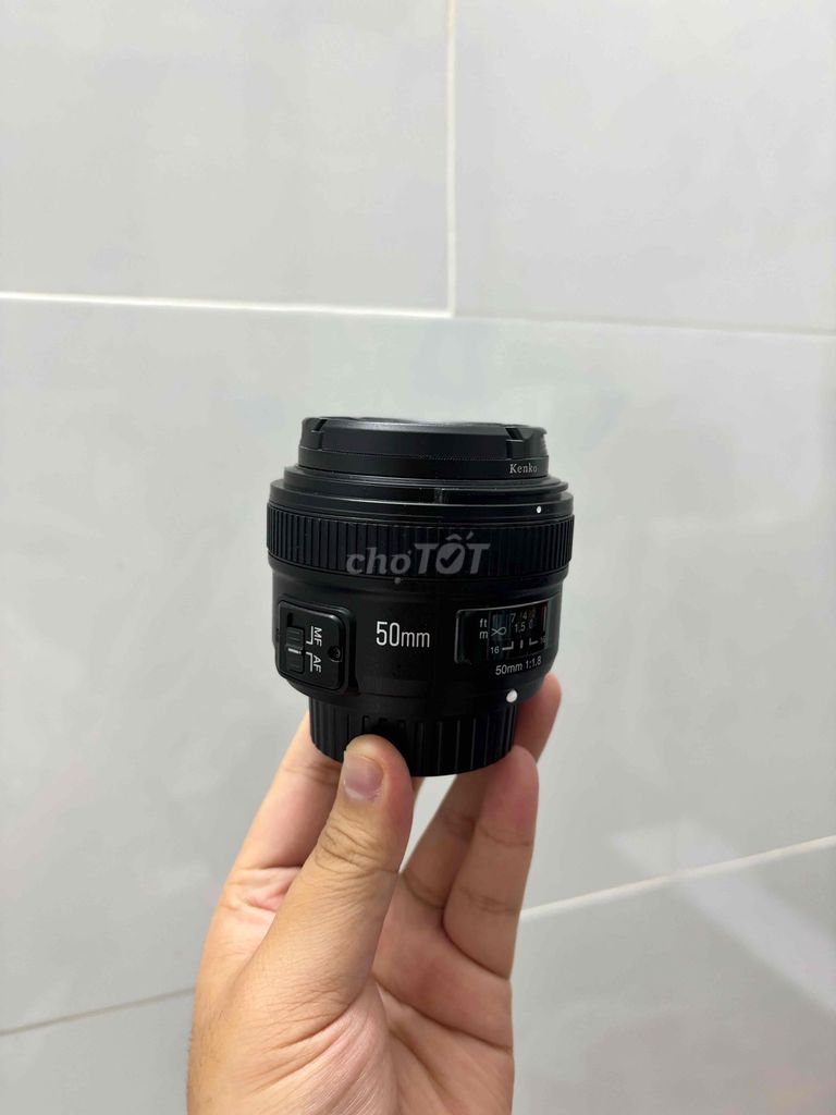 Ống kính Yongnuo 50 F1.8 cho Nikon  - Hàng nhập kh. Mua bán Máy ảnh, Máy quay tại Quận Phú Nhuận Tp Hồ Chí Minh được đăng bởi Anh Trúc hình 1