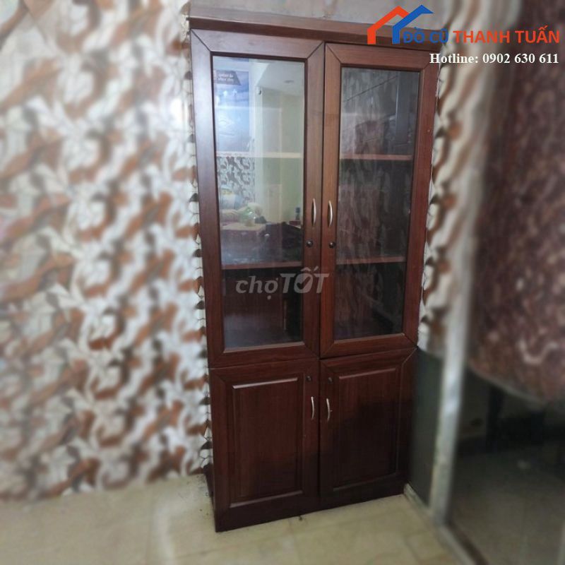 Tủ Hồ Sơ Gỗ Công Nghiệp 2m x 90cm. Mua bán Đồ dùng văn phòng tại Quận 5 Tp Hồ Chí Minh được đăng bởi Hàng thanh lý 436 hình 1