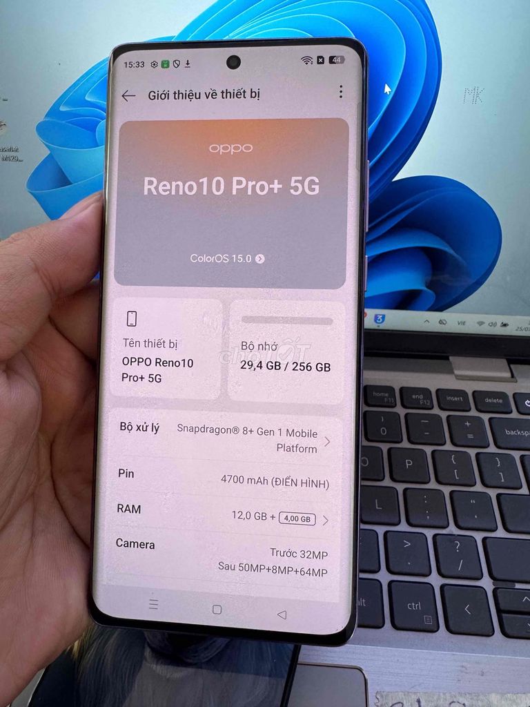 Oppo Reno 10 Pro+ 5G 12GB 256GB Tím 99%. Mua bán Điện thoại tại Quận 6 Tp Hồ Chí Minh được đăng bởi QUỐC THIÊN BÁN GÓP 0 ĐỒNG  hình 1