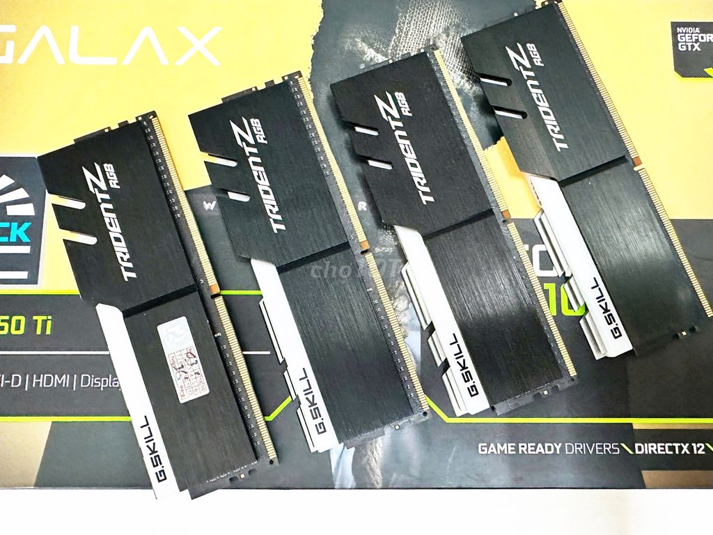 Ram Gskill tridenz 8gb led đẹp màu xám buss 3000. Mua bán Linh kiện (RAM, Card...) tại Quận Hải Châu Đà Nẵng được đăng bởi Thiên An  hình 1