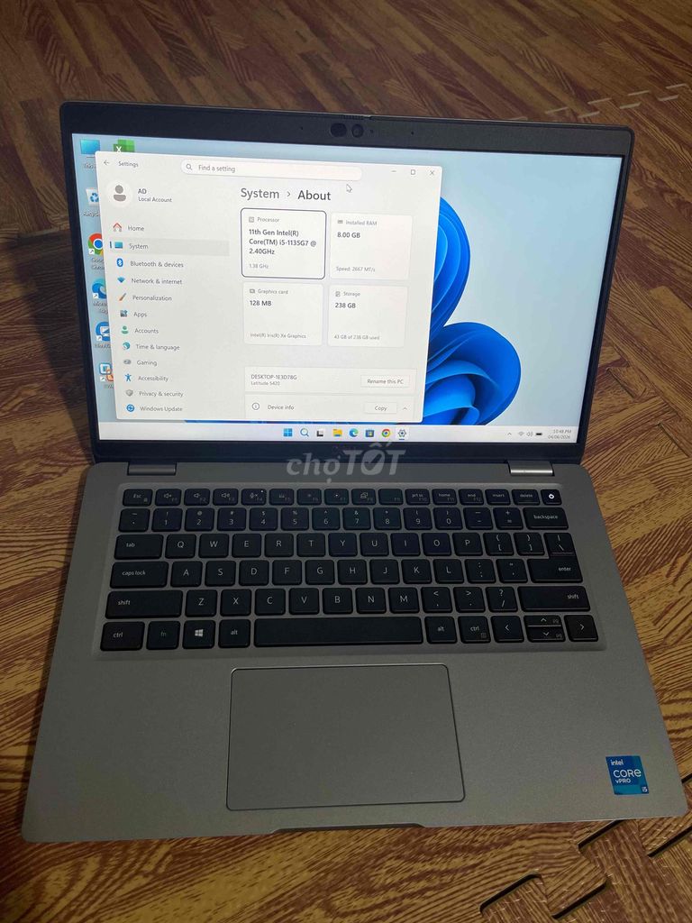 Dell Latitude 5420 i5-1145G7 8GB/256GB. Mua bán Laptop tại Huyện Đông Anh Hà Nội được đăng bởi NQ Laptop hình 1