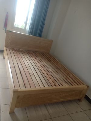 giường gỗ giá kho, giao lắp miễn phí