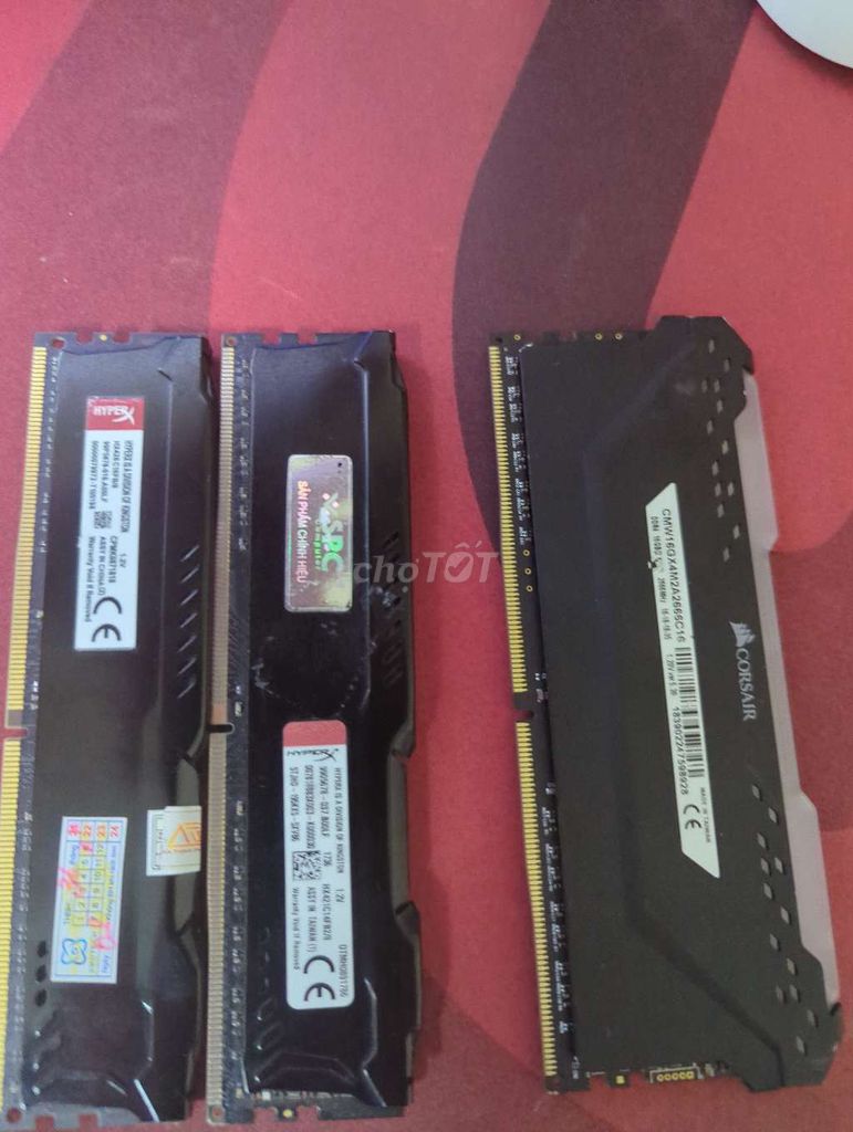 RAM Kingston HyperX 8GB. Mua bán Linh kiện (RAM, Card...) tại Quận Sơn Trà Đà Nẵng được đăng bởi vikpham hình 1