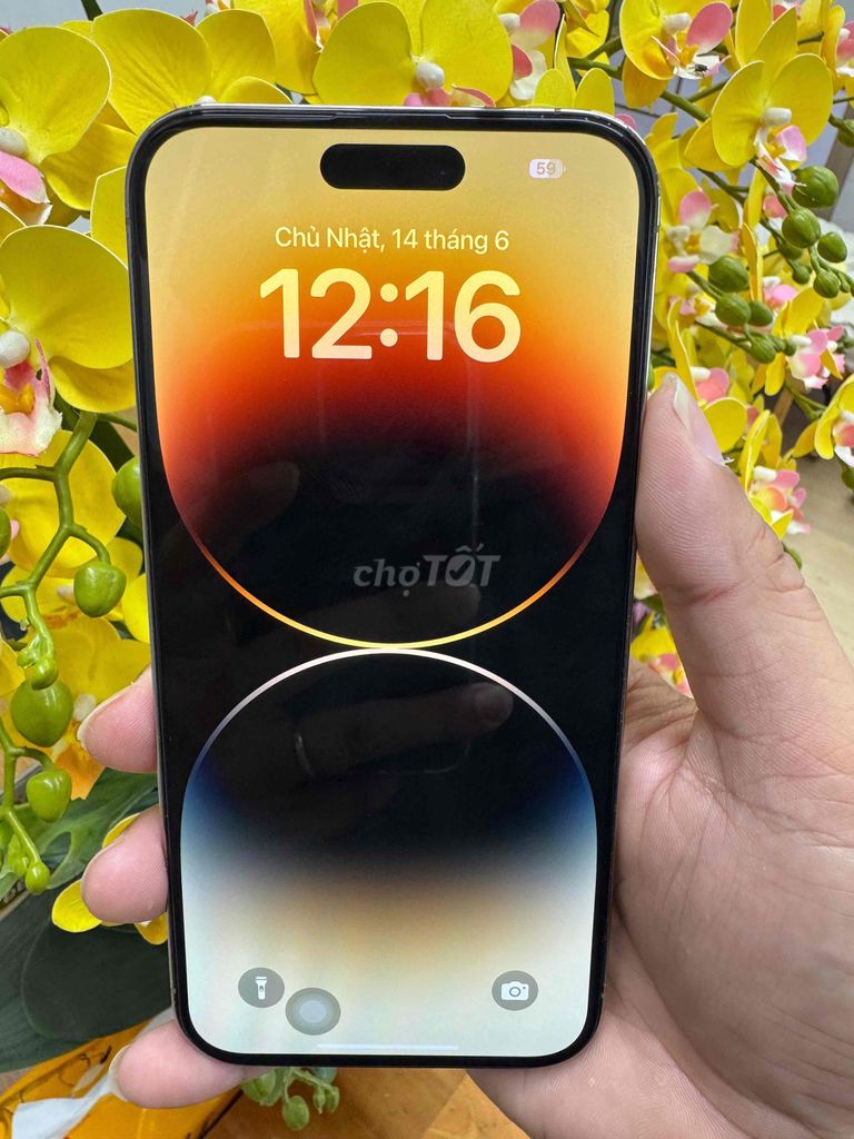 Apple iPhone 14 Pro Max 128GB Vàng 87%. Mua bán Điện thoại tại Quận Ninh Kiều Cần Thơ được đăng bởi Khải mobile hình 1