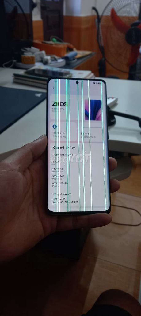 Xiaomi Mi 12 Pro 5G 8GB/128GB Sọc màn. Mua bán Điện thoại tại Huyện Yên Mô Ninh Bình được đăng bởi Mạnh Tâm hình 1