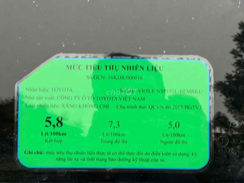 Toyota Vios E Sx 2018 Máy Zin Cực Chất. Mua bán Ô tô tại Quận Hà Đông Hà Nội được đăng bởi Anh Nhuận  hình 12