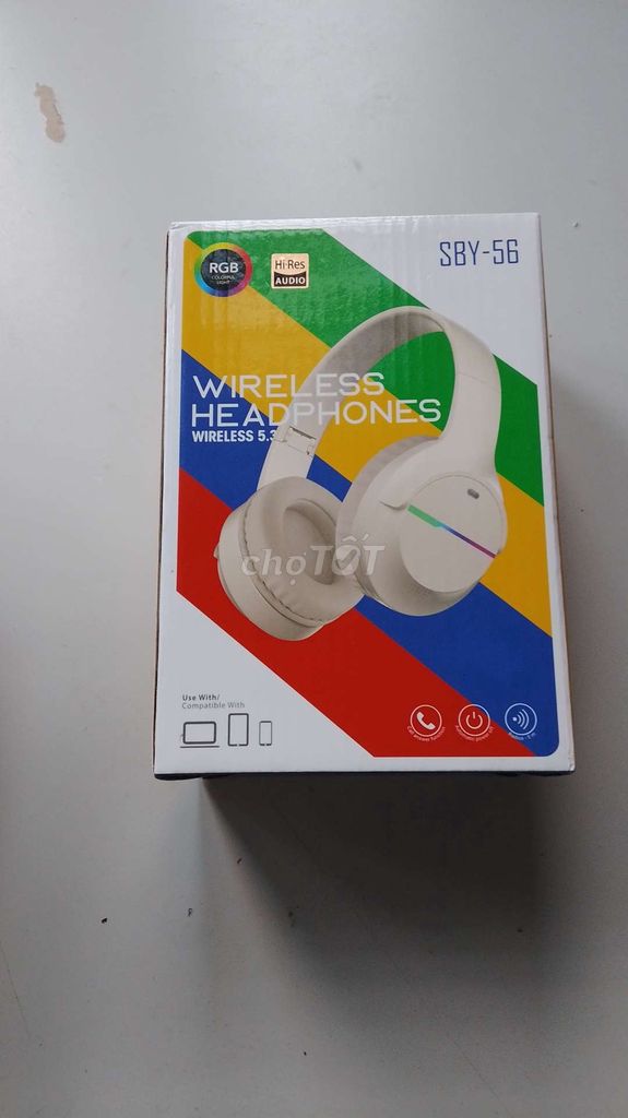 Tai nghe Bluetooth Đen RGB Chưa sử dụng. Mua bán Thiết bị đeo thông minh tại Huyện Trảng Bàng Tây Ninh được đăng bởi cũ mà ngon hình 1